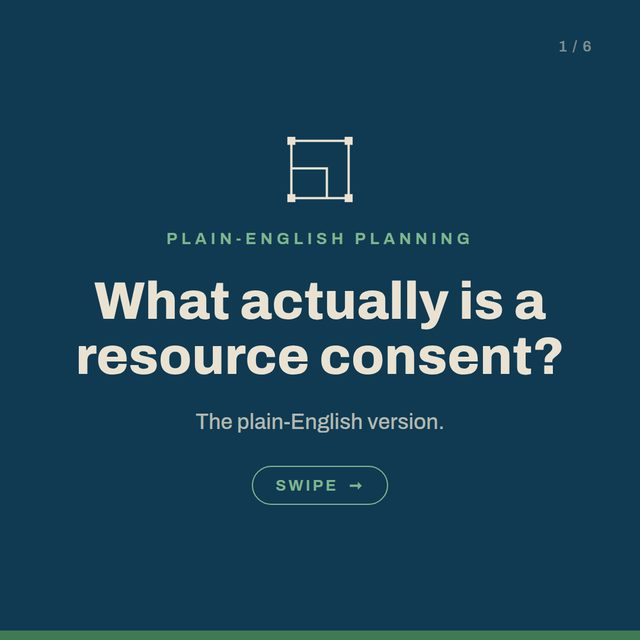What actually is a resource consent? Plain-English explainer