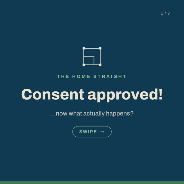 What happens after your consent is approved