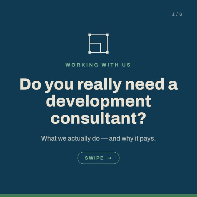 Why use a land development consultant